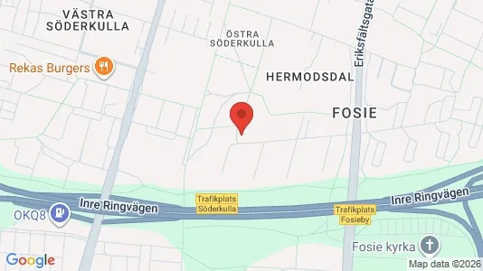 Lägenheter att hyra i Fosie - kort over placeringen