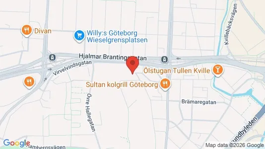 Bostadsrätter till salu i Lundby - kort over placeringen