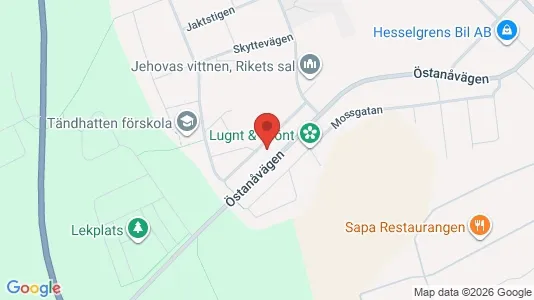 Bostadsrätter till salu i Vetlanda - kort over placeringen