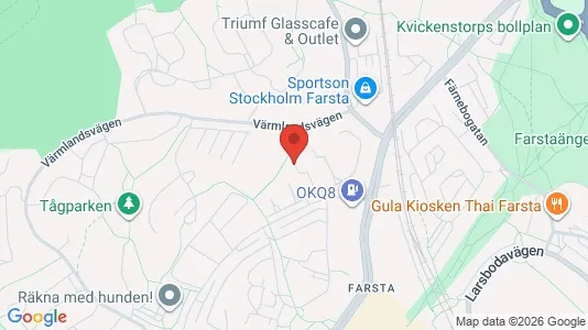 Bostadsrätter till salu i Söderort - kort over placeringen