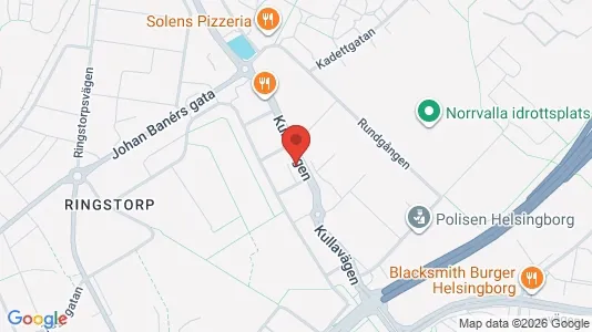 Lägenheter att hyra i Helsingborg - kort over placeringen