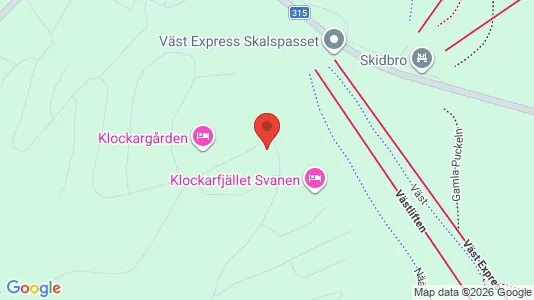 Lägenheter till salu i Härjedalen - kort over placeringen