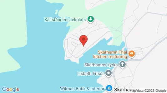 Lägenheter till salu i Tjörn - kort over placeringen