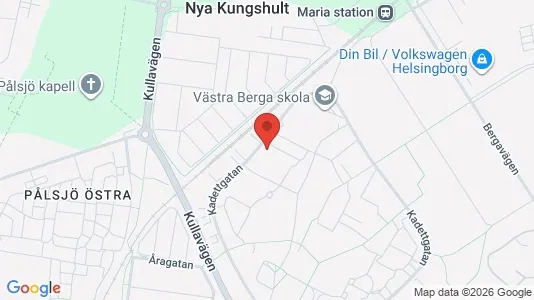 Lägenheter till salu i Helsingborg - kort over placeringen