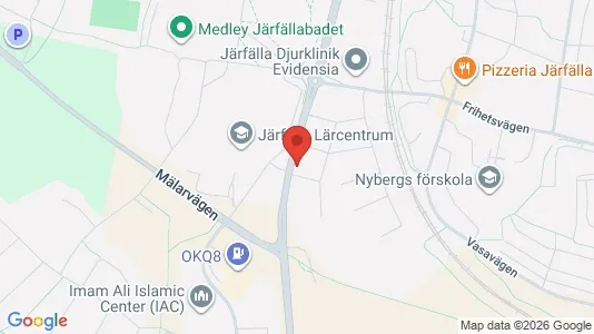 Lägenheter att hyra i Järfälla - kort over placeringen