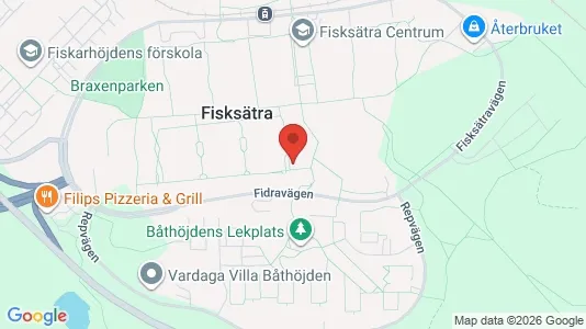 Lägenheter att hyra i Nacka - kort over placeringen