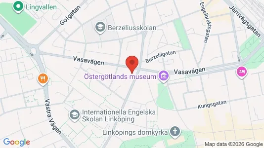 Lägenheter att hyra i Linköping - kort over placeringen