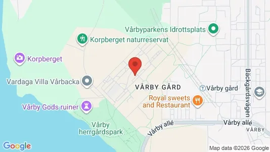 Lägenheter att hyra i Huddinge - kort over placeringen