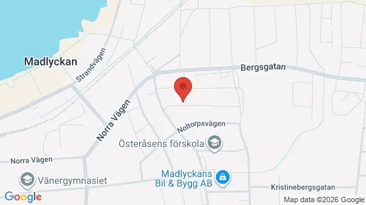 Lägenheter att hyra i Mariestad - kort over placeringen