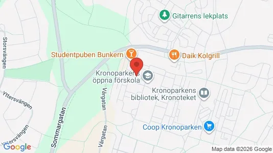 Lägenheter att hyra i Karlstad - kort over placeringen