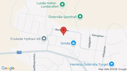 Lägenheter att hyra i Heby - kort over placeringen