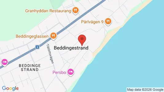 Lägenheter att hyra i Trelleborg - kort over placeringen