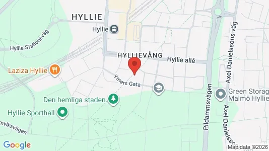 Lägenheter till salu i Malmö Centrum - kort over placeringen