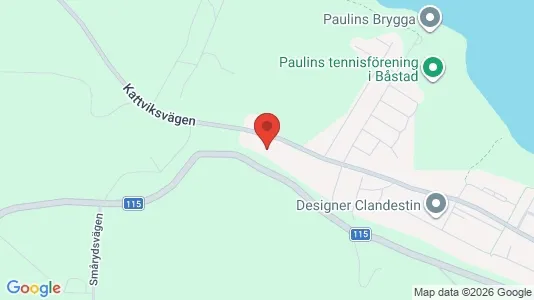 Lägenheter att hyra i Båstad - kort over placeringen