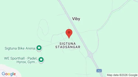 Lägenheter att hyra i Sigtuna - kort over placeringen