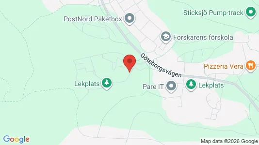 Lägenheter till salu i Sundsvall - kort over placeringen