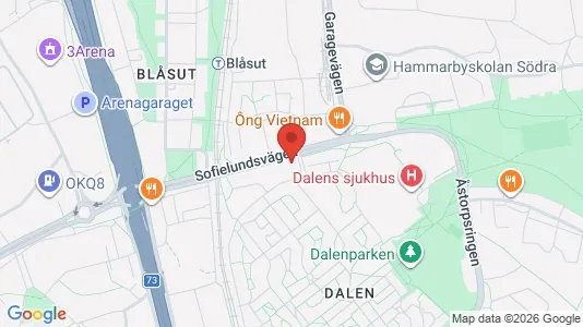 Lägenheter att hyra i Söderort - kort over placeringen