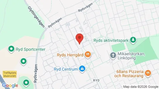 Lägenheter att hyra i Linköping - kort over placeringen