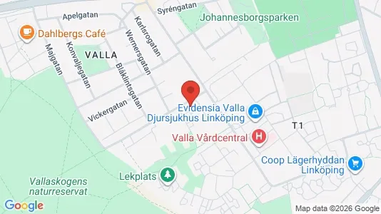Lägenheter att hyra i Linköping - kort over placeringen