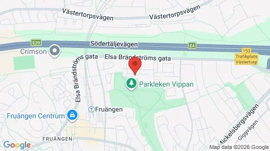 Lägenheter att hyra i Söderort - kort over placeringen