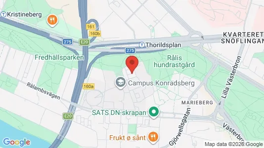 Lägenheter att hyra i Kungsholmen - kort over placeringen