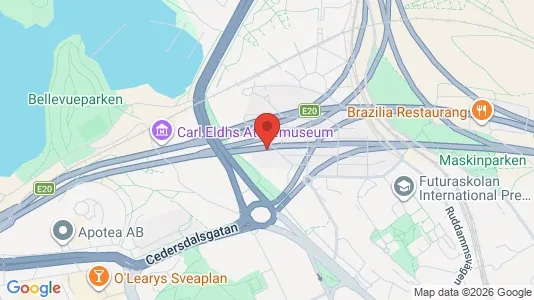 Lägenheter att hyra i Östermalm - kort over placeringen