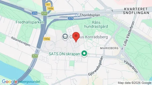 Lägenheter att hyra i Kungsholmen - kort over placeringen