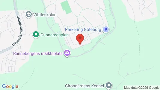 Lägenheter att hyra i Angered - kort over placeringen