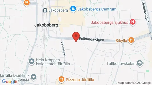 Lägenheter att hyra i Järfälla - kort over placeringen