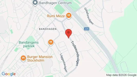 Lägenheter att hyra i Söderort - kort over placeringen