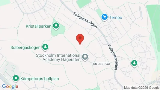 Lägenheter att hyra i Söderort - kort over placeringen