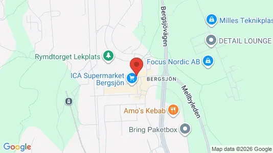 Lägenheter att hyra i Göteborg Östra - kort over placeringen