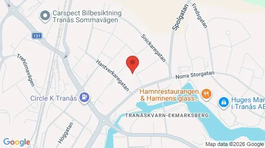 Lägenheter att hyra i Tranås - kort over placeringen