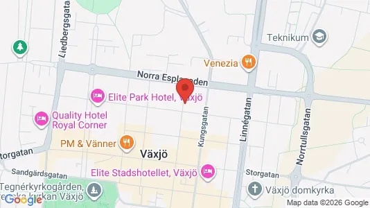 Lägenheter till salu i Malmö Centrum - kort over placeringen