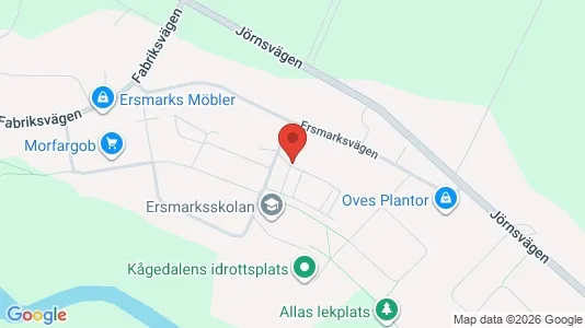 Lägenheter att hyra i Skellefteå - kort over placeringen
