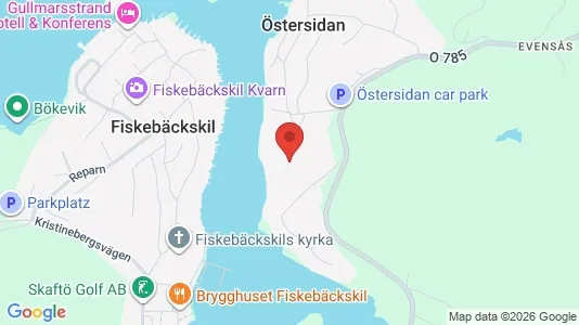 Lägenheter att hyra i Lysekil - kort over placeringen