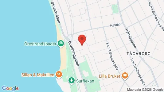 Lägenheter till salu i Malmö Centrum - kort over placeringen