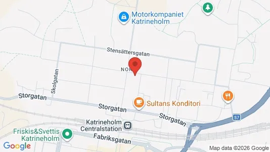 Lägenheter att hyra i Katrineholm - kort over placeringen