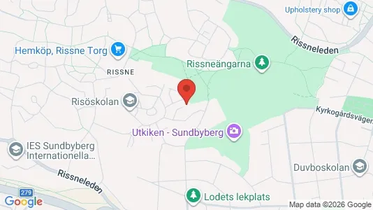 Lägenheter att hyra i Sundbyberg - kort over placeringen
