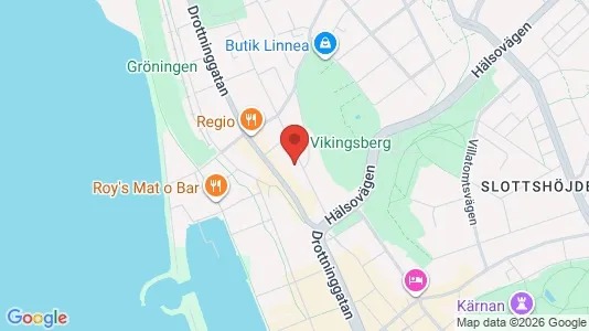 Lägenheter att hyra i Helsingborg - kort over placeringen