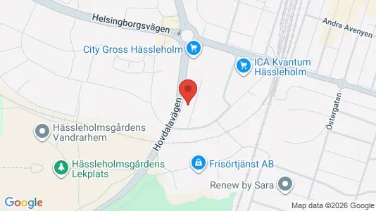 Lägenheter att hyra i Hässleholm - kort over placeringen
