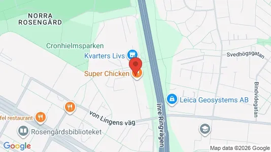 Lägenheter att hyra i Rosengård - kort over placeringen