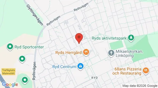 Lägenheter att hyra i Linköping - kort over placeringen