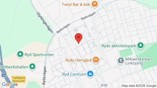 Lägenheter att hyra i Linköping - kort over placeringen