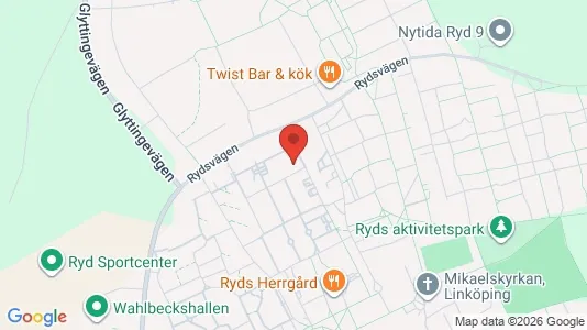 Lägenheter att hyra i Linköping - kort over placeringen