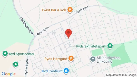 Lägenheter att hyra i Linköping - kort over placeringen