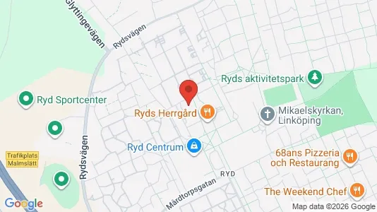 Lägenheter att hyra i Linköping - kort over placeringen