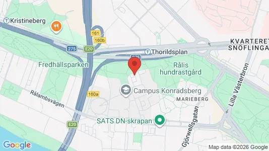 Lägenheter att hyra i Kungsholmen - kort over placeringen