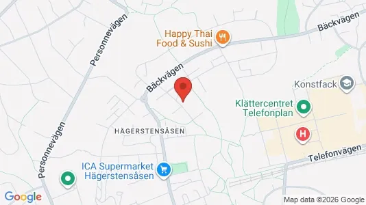 Lägenheter till salu i Söderort - kort over placeringen