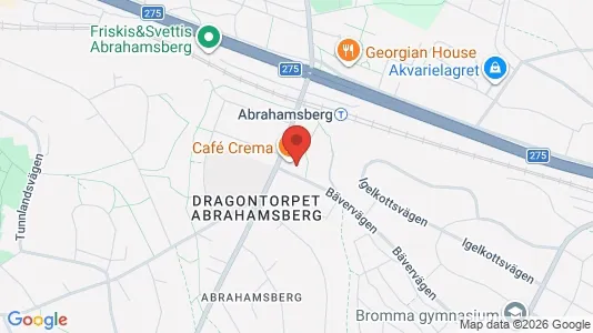 Lägenheter till salu i Västerort - kort over placeringen